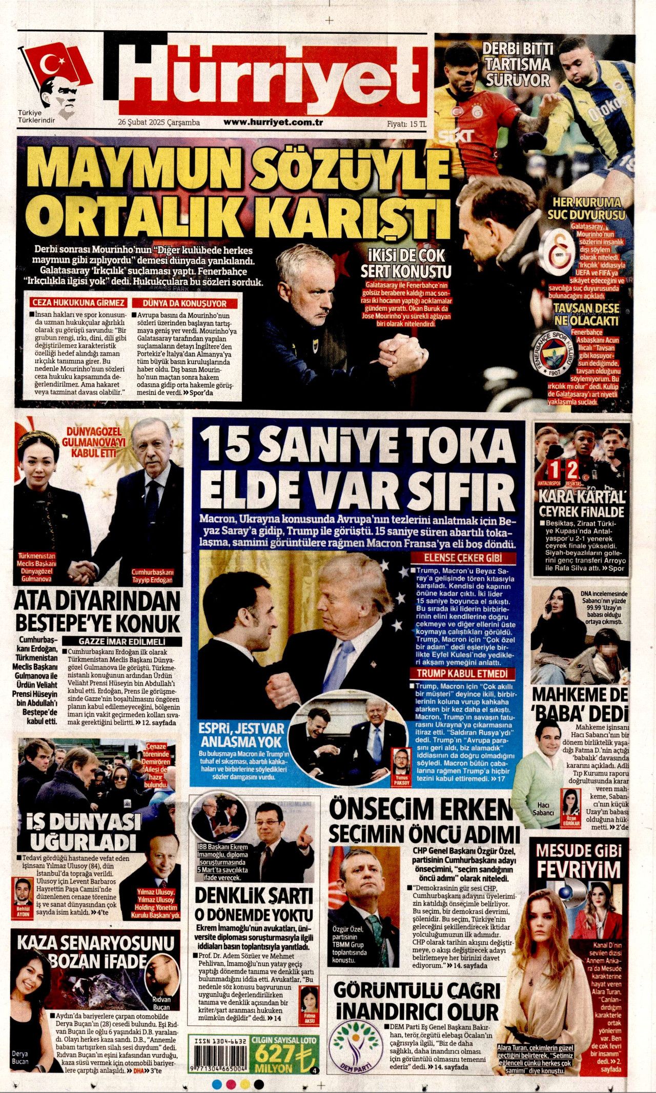 15 saniye tokalaşma, elde var sıfır! Macron, Fransa'ya eli boş döndü! 1