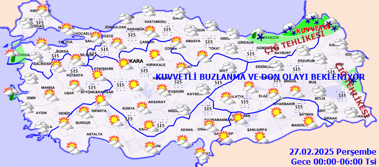 Kar gitti bahar geliyor! Hava 5 derece birden ısınacak ama şemsiyesiz dışarı çıkmayın... İşte 26 Şubat Çarşamba hava durumu 7