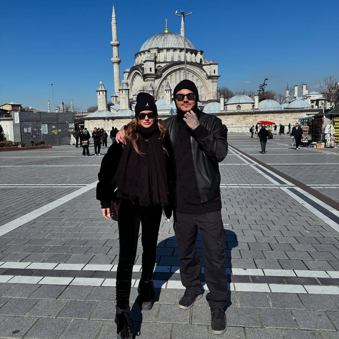 Mauro Icardi ve China Suarez’den İstanbul’da romantik kaçamak! Tanınmamak için maske taktı 4