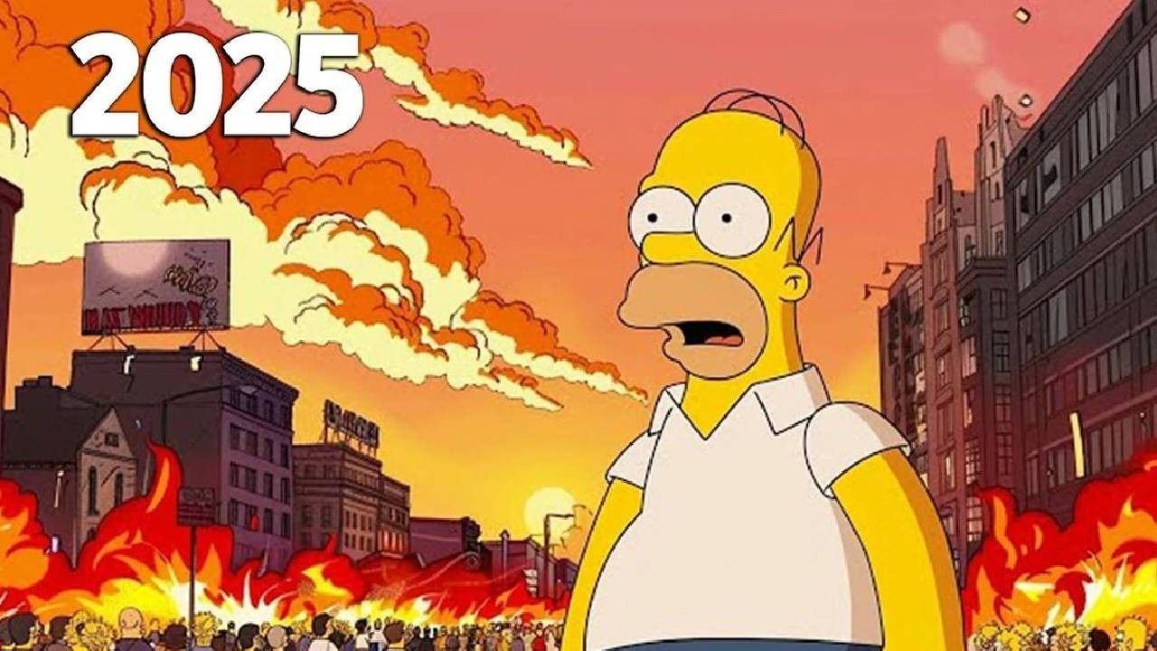Simpsonlar'ın 28 Şubat 2025 kehaneti korkuttu: Dünya karanlığa gömülecek 5