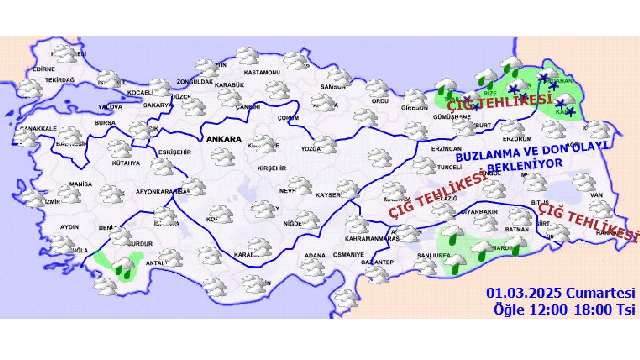 2 Mart 2025 Türkiye geneli hava tahmin raporu yayınlandı! Sıcaklıklar yükseliyor... 4