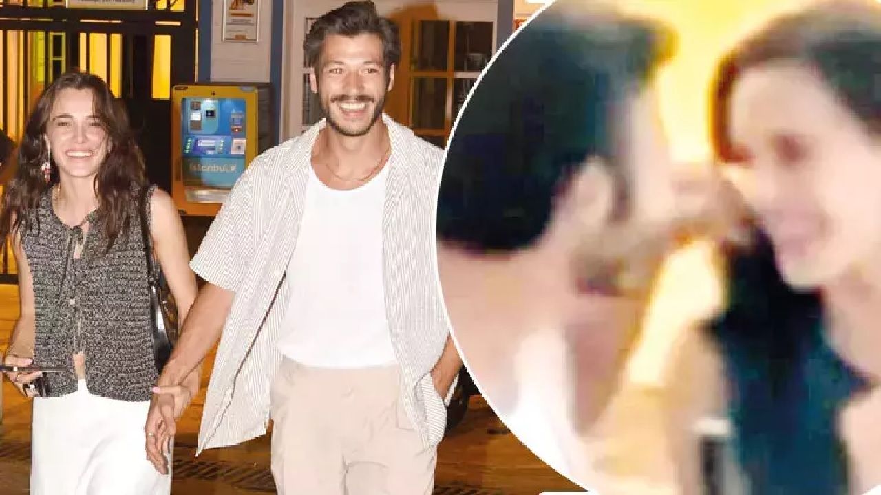 Öpmelere doyamadı! Kubilay Aka'dan Hafsanur Sancaktutan'a sevgi seli... 1