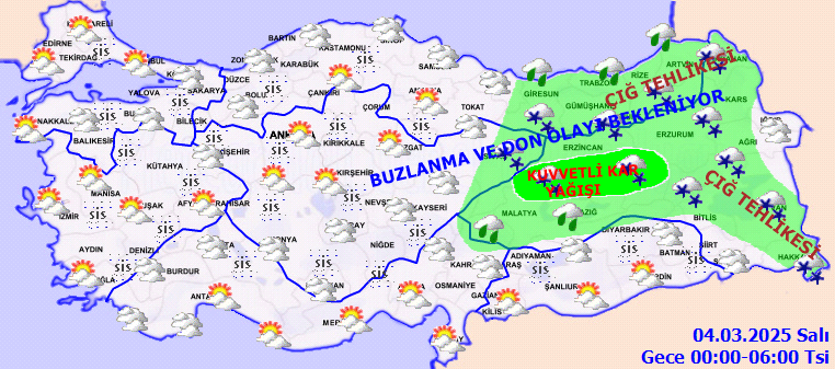Meteoroloji'den sağanak yağmur ve kuvvetli kar yağışı uyarısı! İstanbul da listede... İşte 3 Mart Pazartesi hava durumu tahminleri... 7