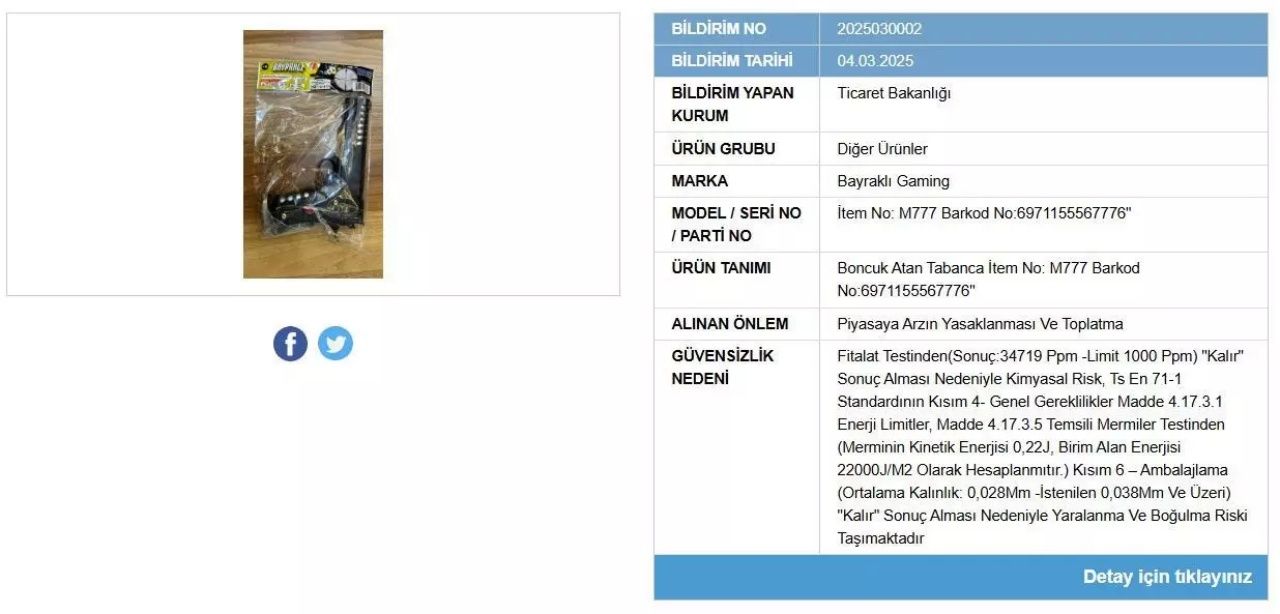 Bu oyuncaklar tehlike saçıyor! Satışları yasaklandı, piyasadan toplatılıyor! 4