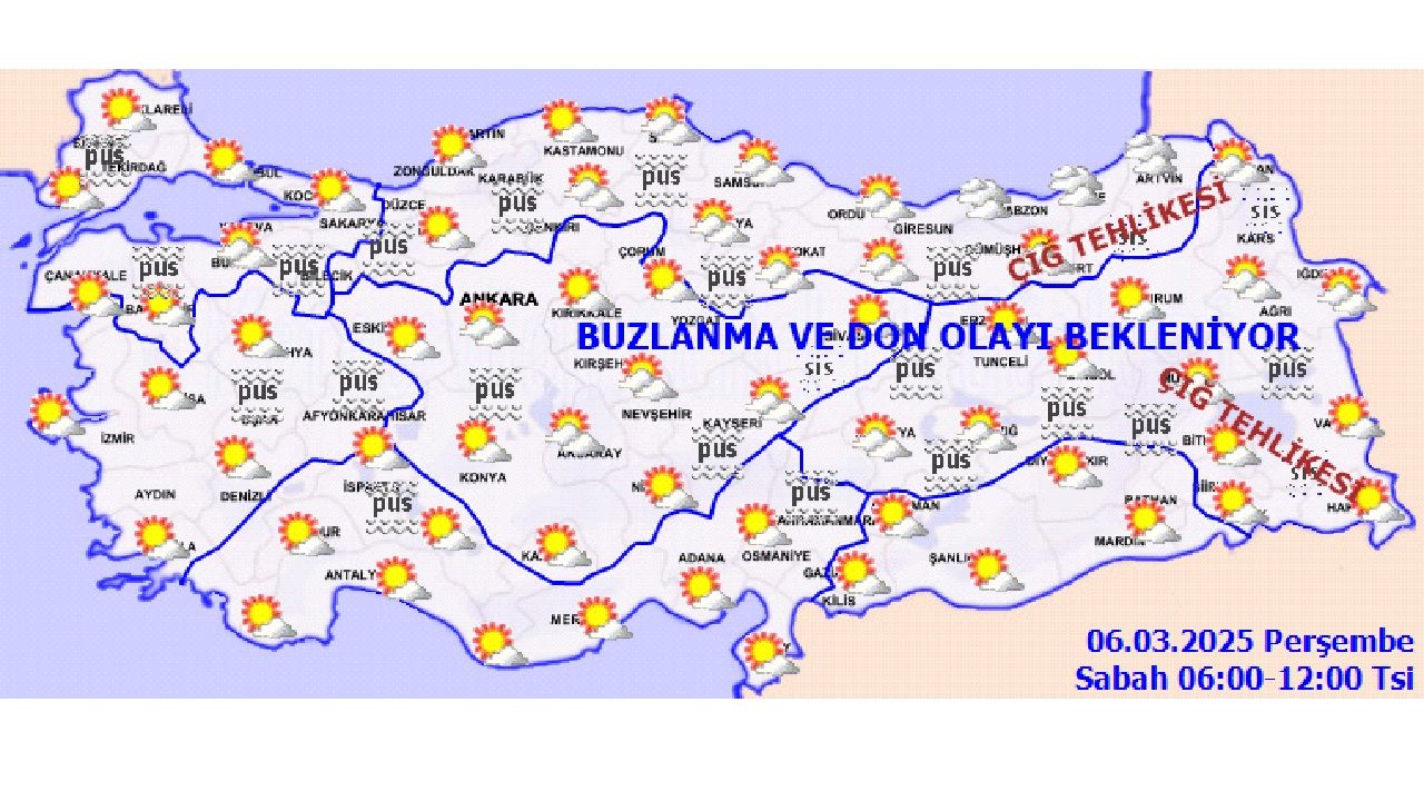 6 Mart 2025 Yurt geneli hava durumu! Sıcaklıklar mevsim normallerinin üzerinde seyredecek... 4