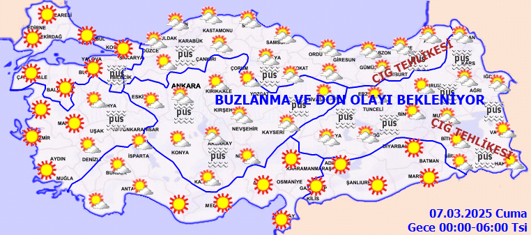 Harita güneş açtı! Meteoroloji sevindiren haberi verdi: Sıcaklıklar 4 derece birden artacak! 7