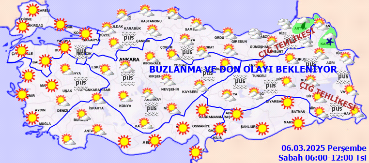 Harita güneş açtı! Meteoroloji sevindiren haberi verdi: Sıcaklıklar 4 derece birden artacak! 4
