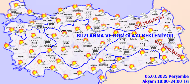 Harita güneş açtı! Meteoroloji sevindiren haberi verdi: Sıcaklıklar 4 derece birden artacak! 6