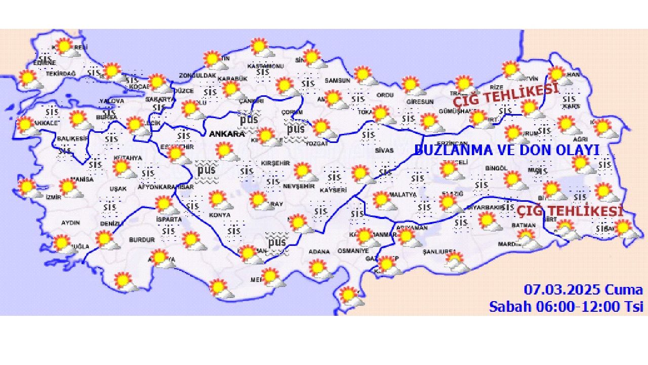 7 Mart 2025 Cuma yurt genelinde hava durumu! Sıcaklıklar mevsim normalleri üzerinde seyredecek... 4