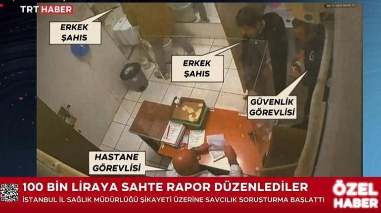 Sahte rapor şebekesi! Hastanede milyonluk vurgun gizli kamerayla ortaya çıktı 2