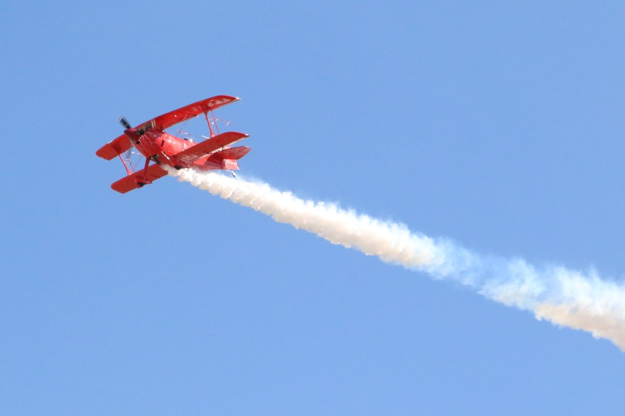 Akrobasi pilotu Semin Öztürk Şener'den 8 Mart Dünya Kadınlar Günü'ne özel gösteri 3