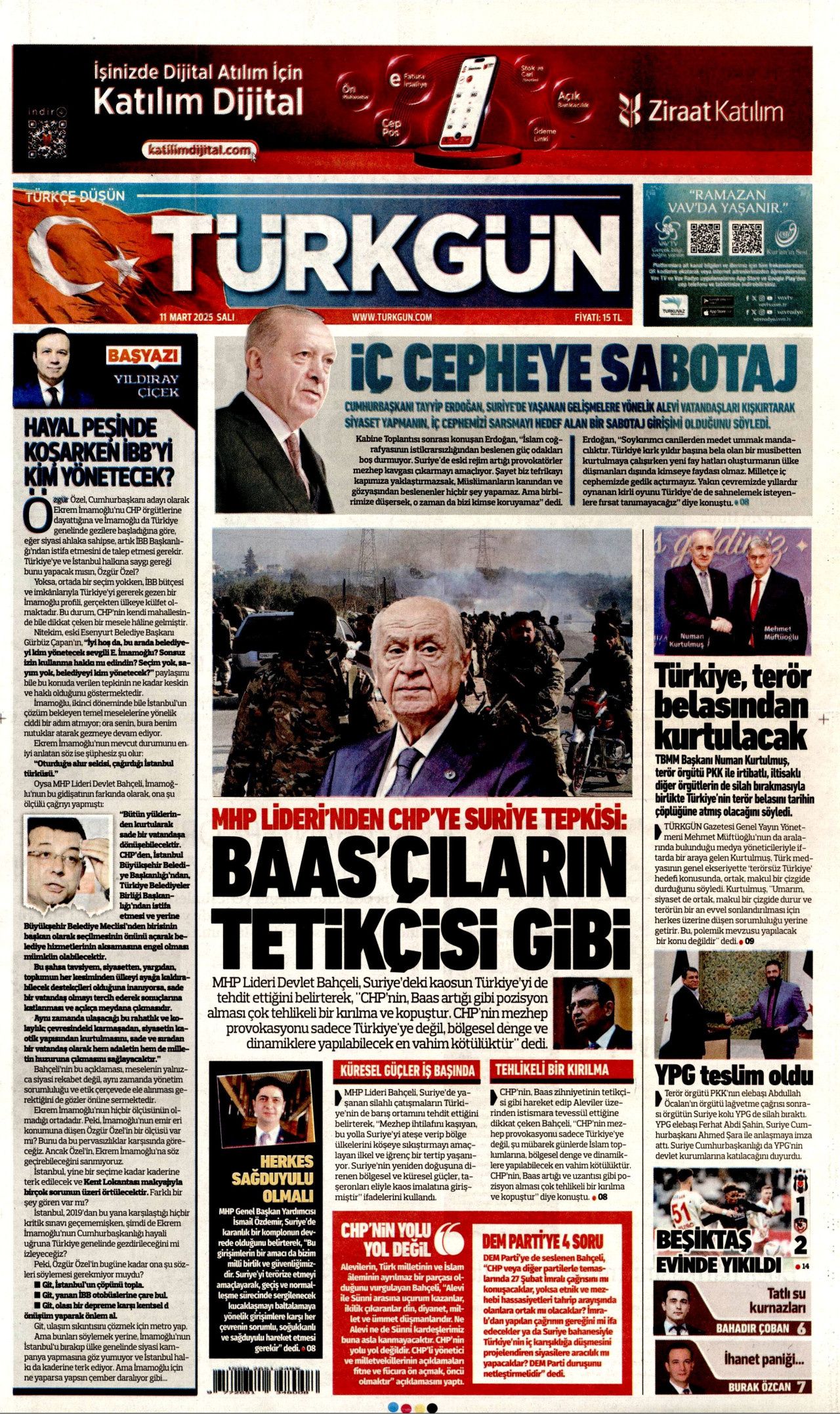 Suriye'de kritik imza atıldı! Takım elbiseli tasfiye manşetlerde 13