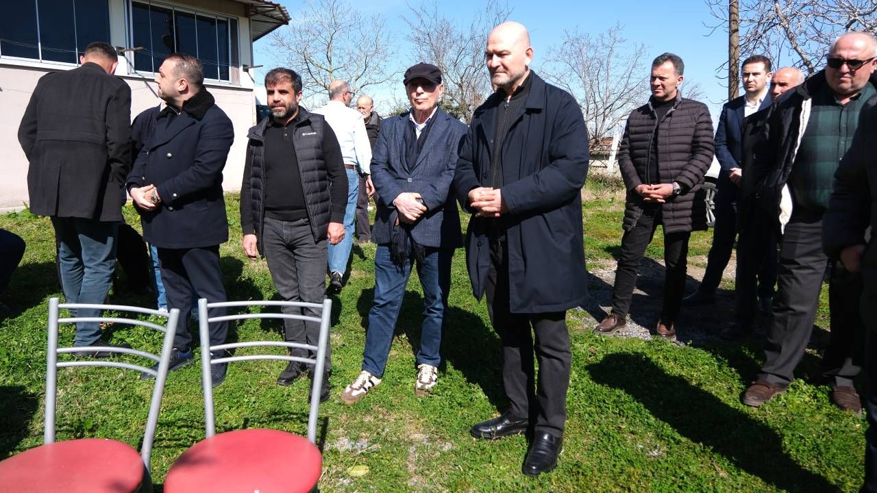 TBMM İçişleri Komisyonu Başkanı Süleyman Soylu'nun acı günü; dayısını Bafra'da toprağa verdi 6