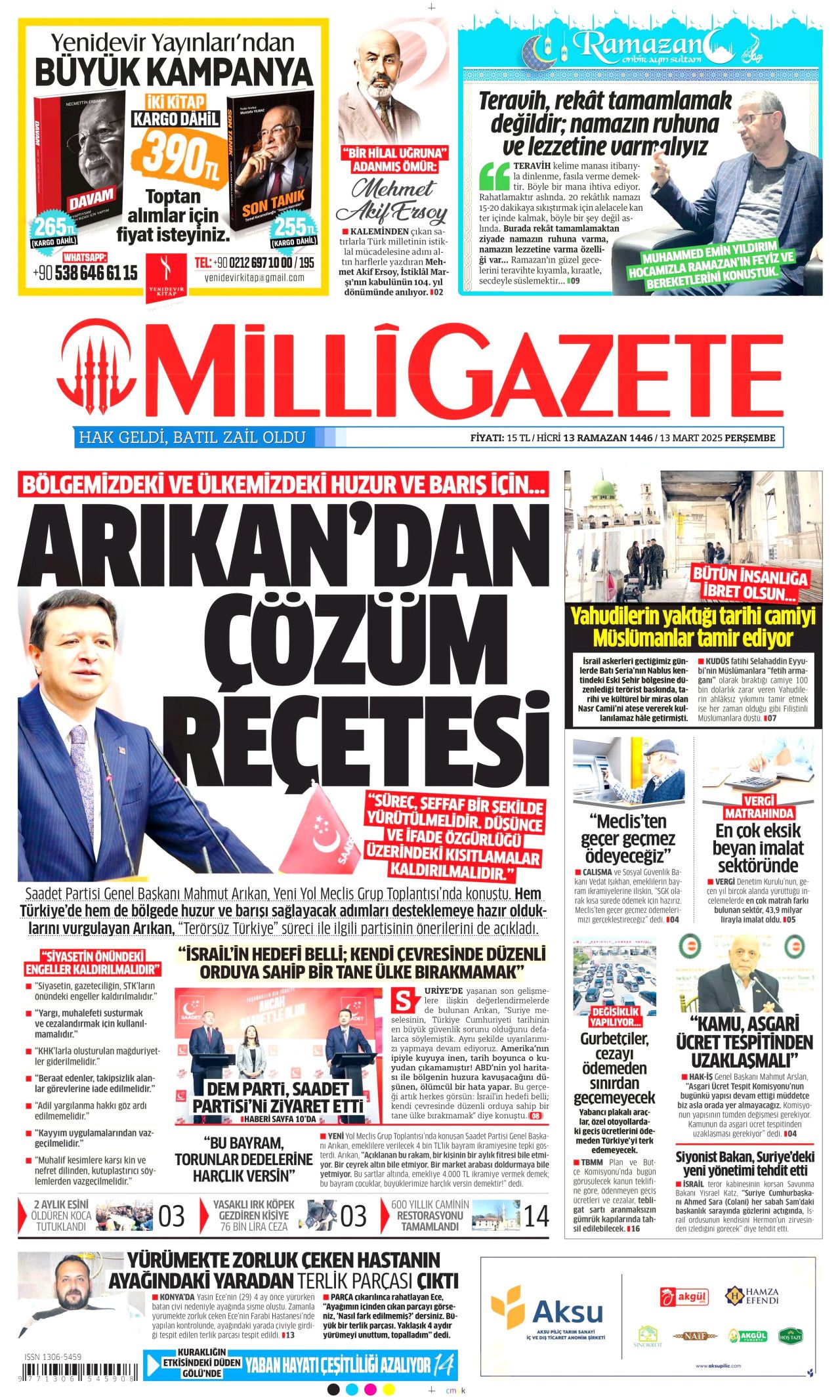 Kıtalararası vergi füzeleri! Gümrük savaşları resmen başladı...  13 Mart Perşembe gazete manşetleri 11