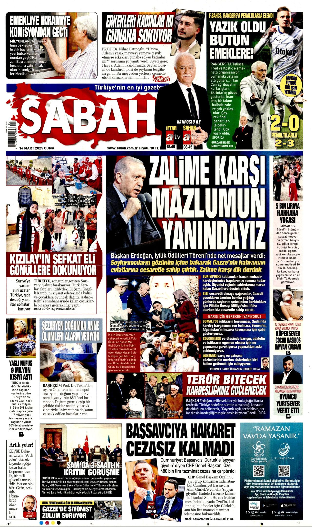 Suriye'de kabineye Alevi, Kürt ve Dürzi isimler de alınacak! Kadın bakan geliyor... İşte 14 Mart Cuma gazete manşetleri 2