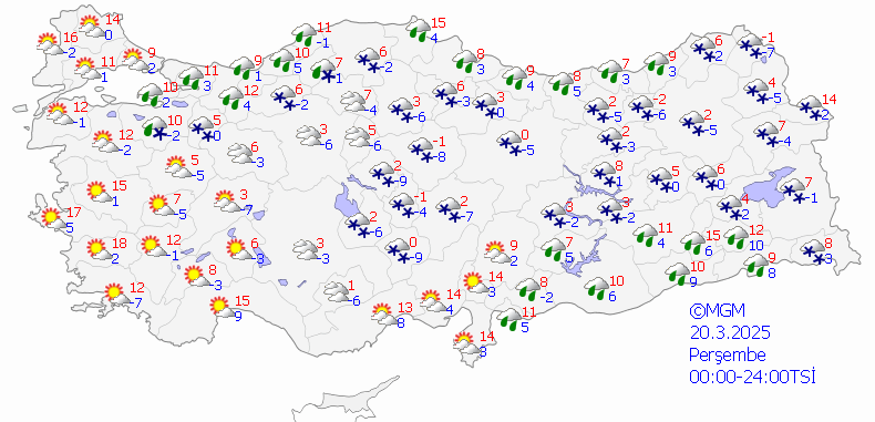 Bahar gitti, kış geri geldi! Kuvvetli sağanak ve lodos etkili olacak... Meteoroloji gün ve saat vererek uyardı! 9