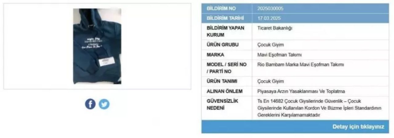 Çocuklar tehlikede! Ticaret Bakanlığı güvensiz ürünler listesini yeniledi 4