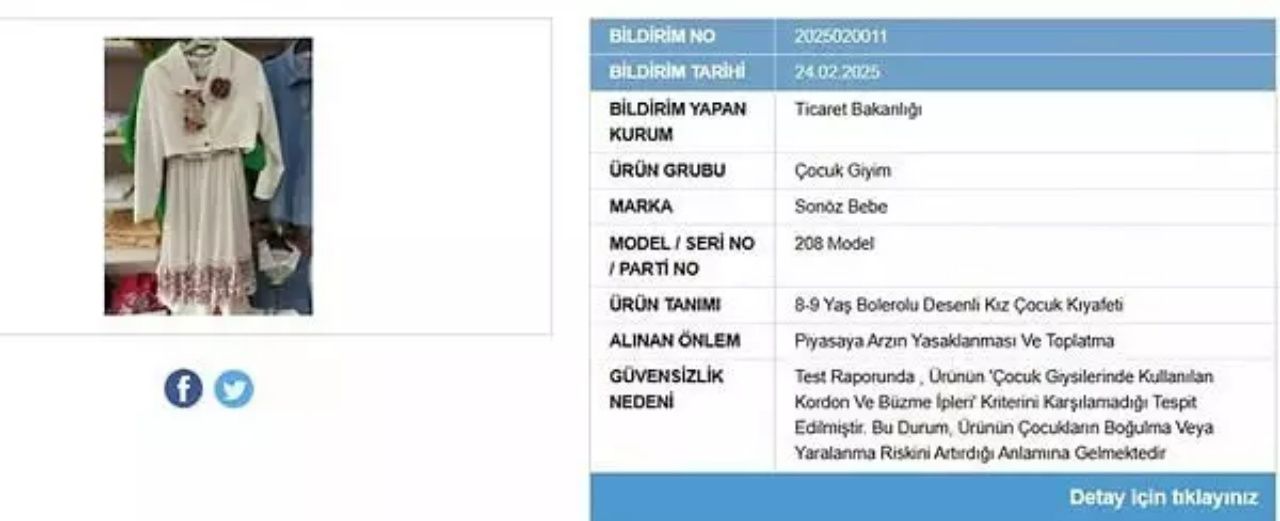 Çocuklar tehlikede! Ticaret Bakanlığı güvensiz ürünler listesini yeniledi 5