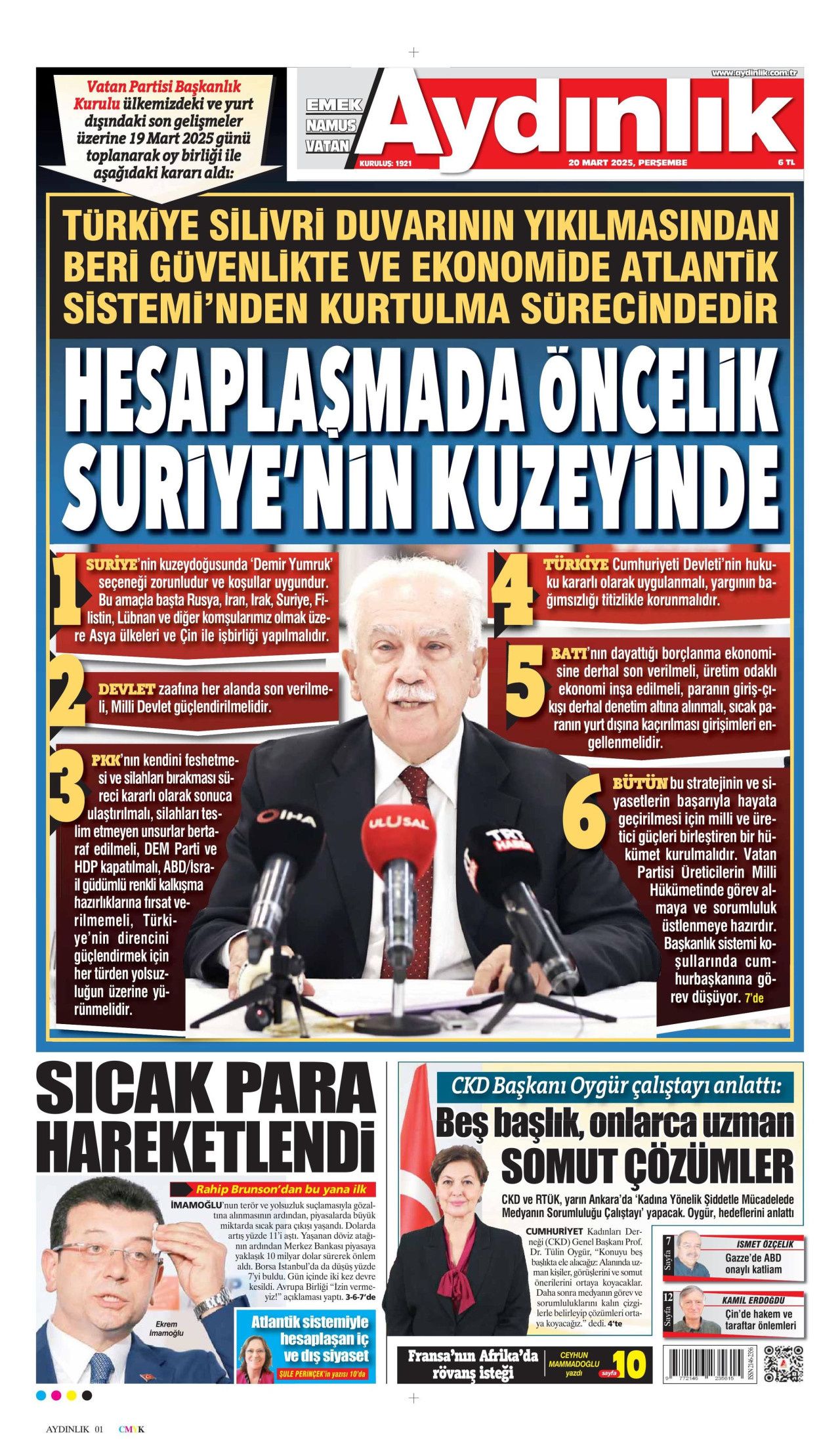 Ekrem İmamoğlu gözaltısı manşetlerde! Hangi gazete nasıl gördü? İşte 20 Mart Perşembe gazete manşetleri... 16