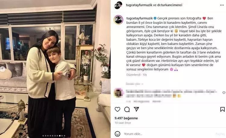 Doğum günü kutlaması tepki çekti! Tuğçe Tayfur 'Karakter yoksunları' deyip ateş püskürdü 8