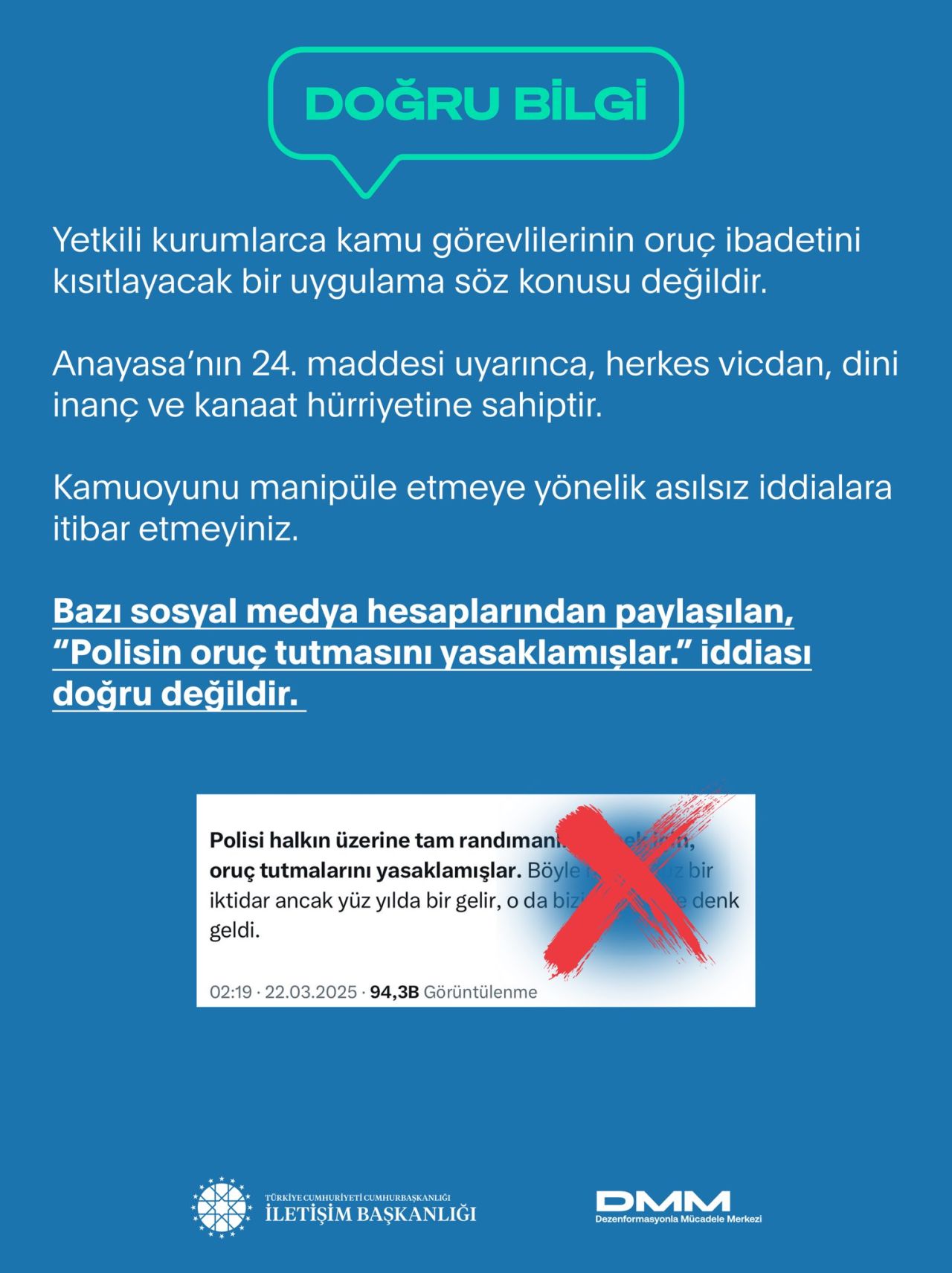 DMM'den yoğun mesai; son 24 saatte ortaya atılan asılsız iddialar tek haberde 10