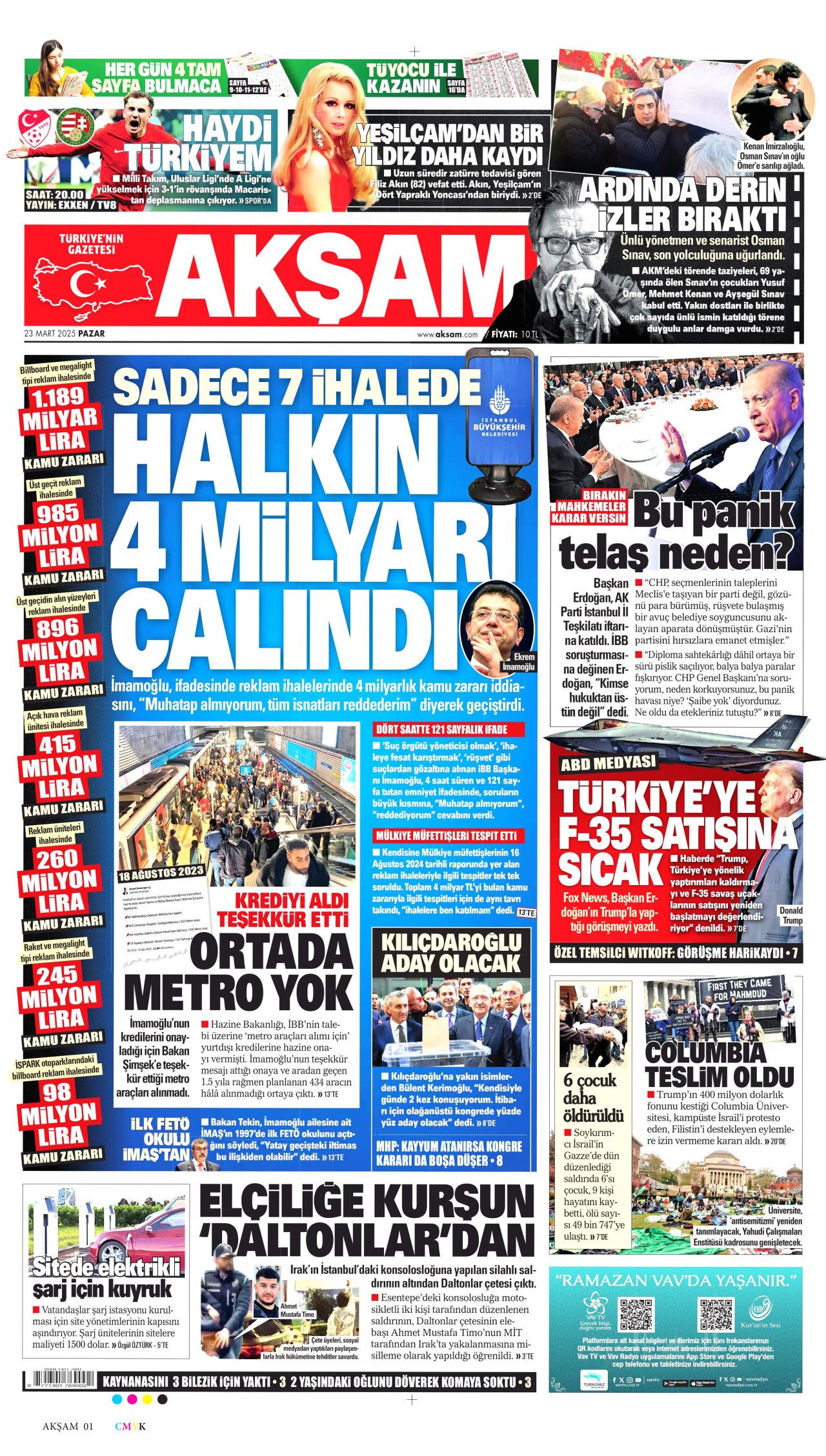 Sadece 7 ihalede halkın 4 milyarı çalındı! İmamoğlu "İhalelere ben katılmam" dedi... 1