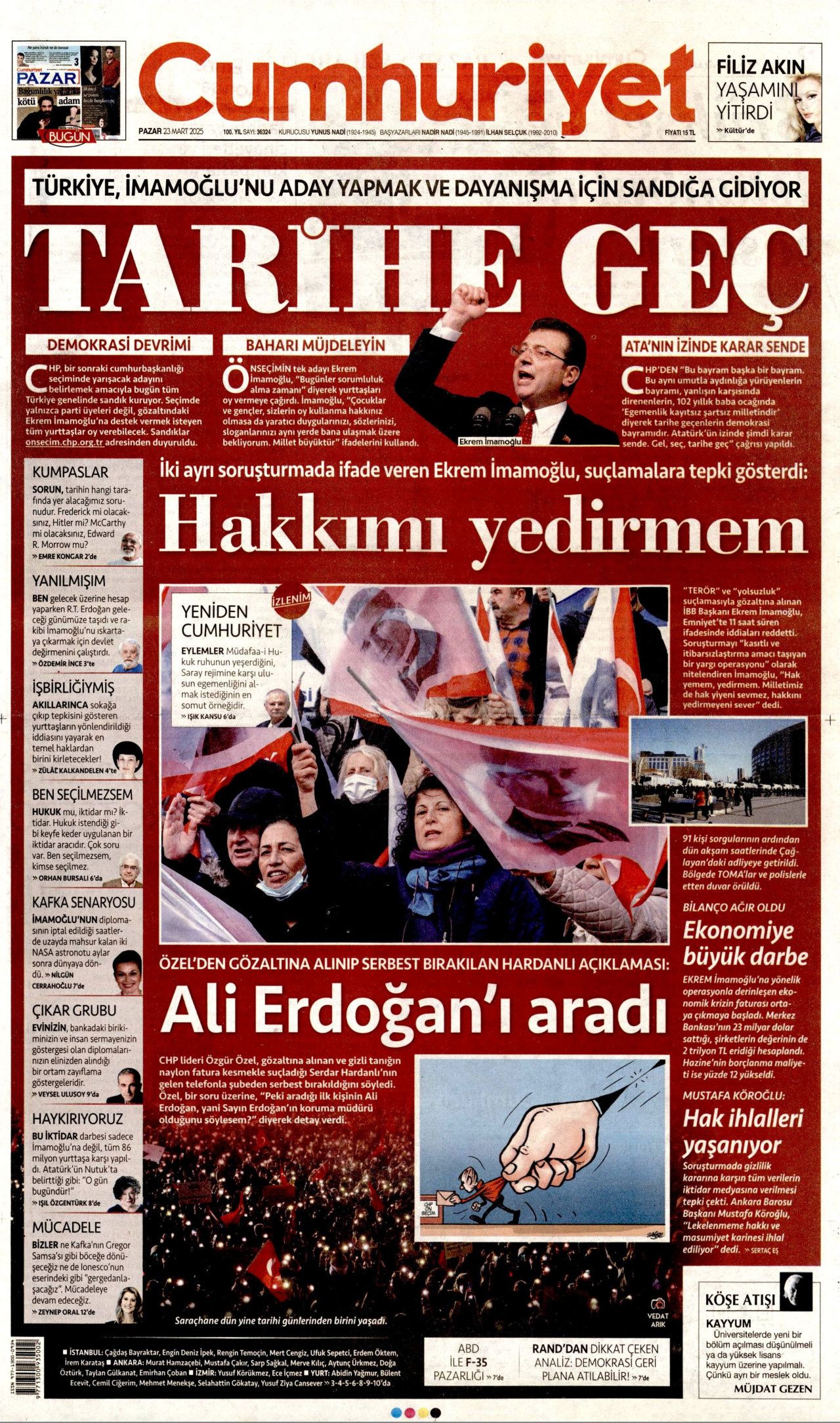 Sadece 7 ihalede halkın 4 milyarı çalındı! İmamoğlu "İhalelere ben katılmam" dedi... 5