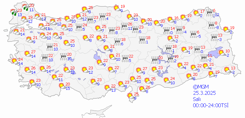 Ramazan Bayramı’nda hava nasıl olacak? Meteoroloji’den çöl tozu ve çamur uyarısı! 6