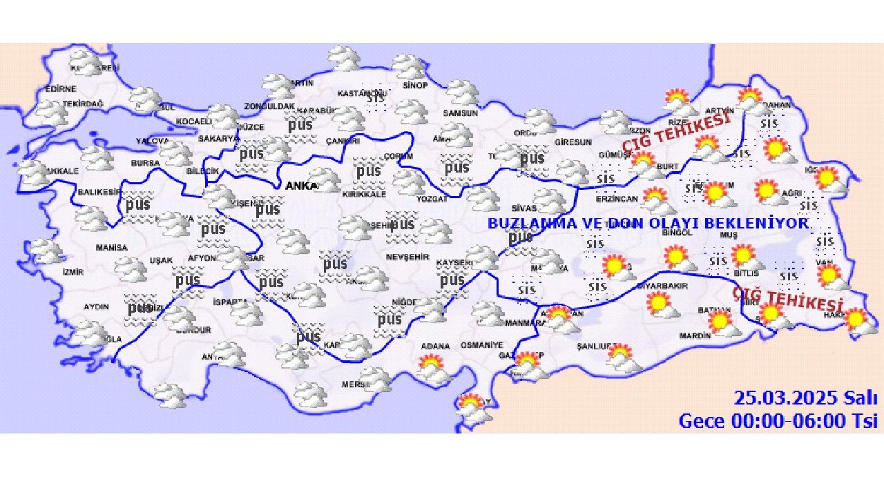 25 Mart 2025 yurt geneli hava durumu! Sıcaklık mevsim normalleri üzerinde seyredecek... 2