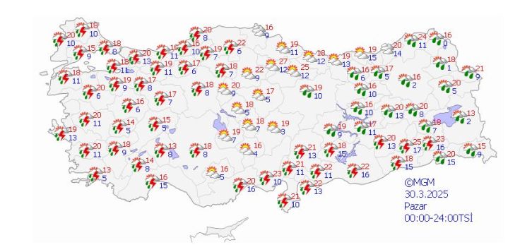 Bayramda hava nasıl olacak? Meteorolojiden kötü haber geldi! Birçok ilde yağış bekleniyor 15