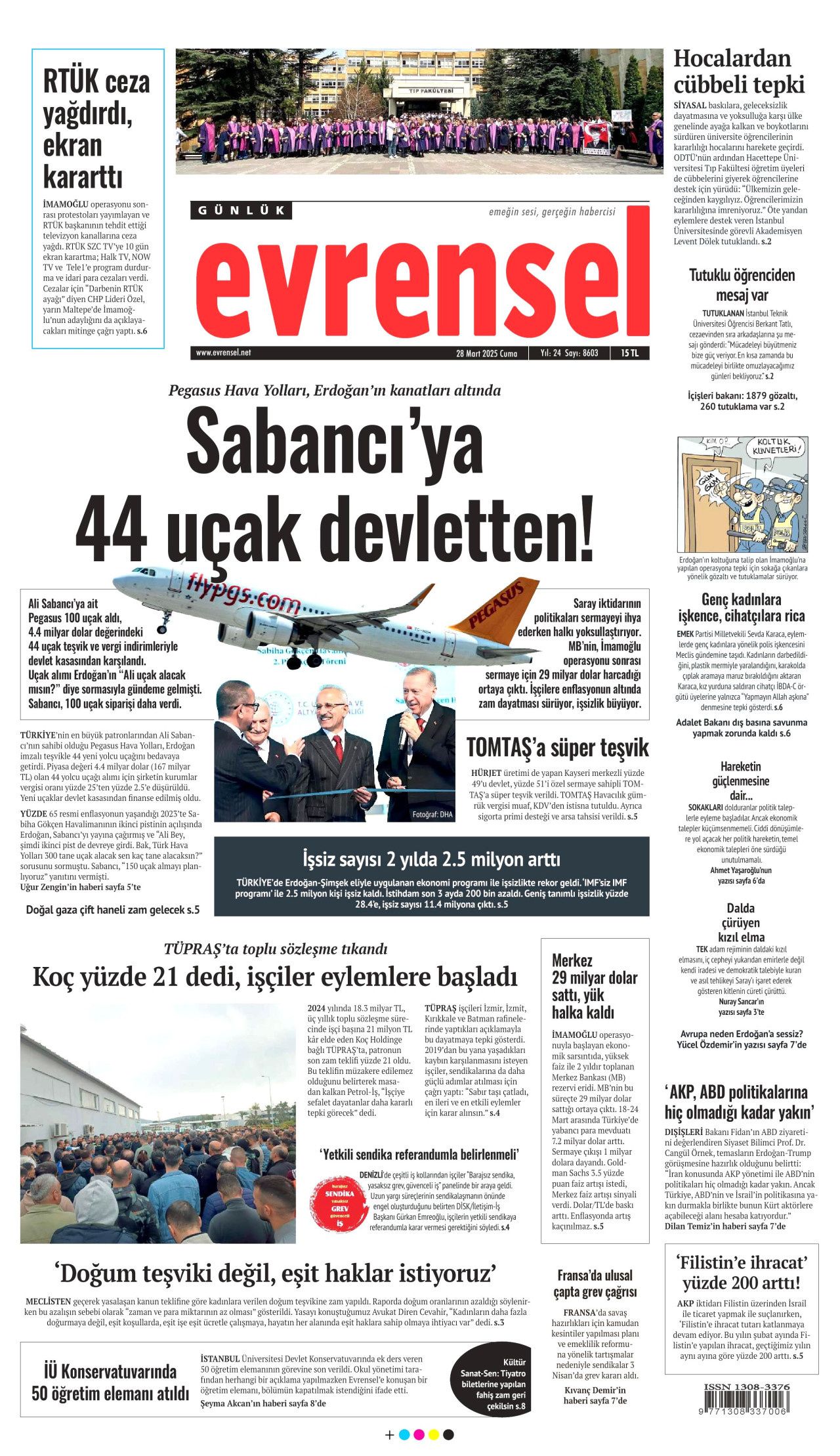 "Çatır çutur paraları indiriyorlar abi" Ferrari'sini 21 milyona satan işadamının telefon görüşmesinde şok detaylar... İşte günün gazete manşetleri... 18