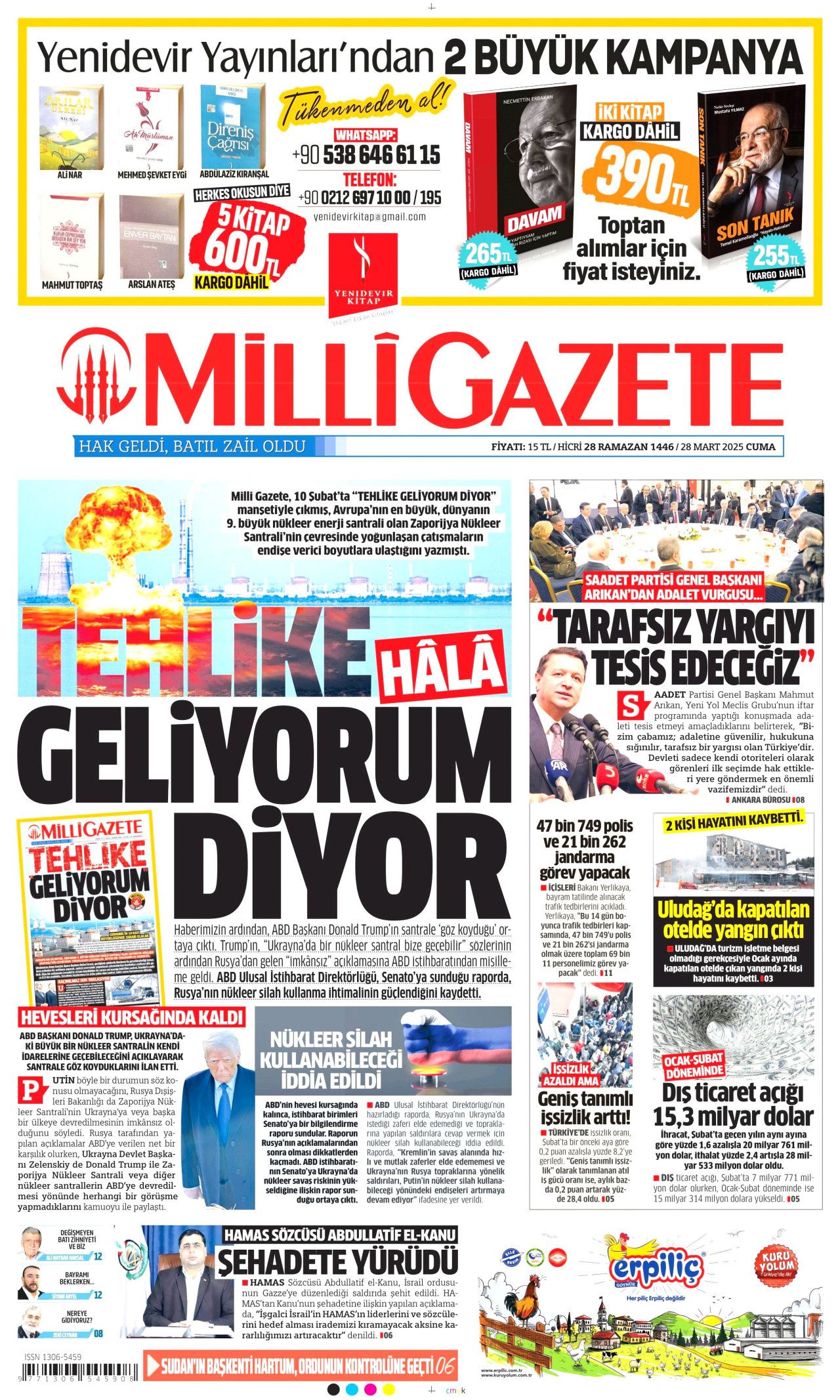 "Çatır çutur paraları indiriyorlar abi" Ferrari'sini 21 milyona satan işadamının telefon görüşmesinde şok detaylar... İşte günün gazete manşetleri... 12
