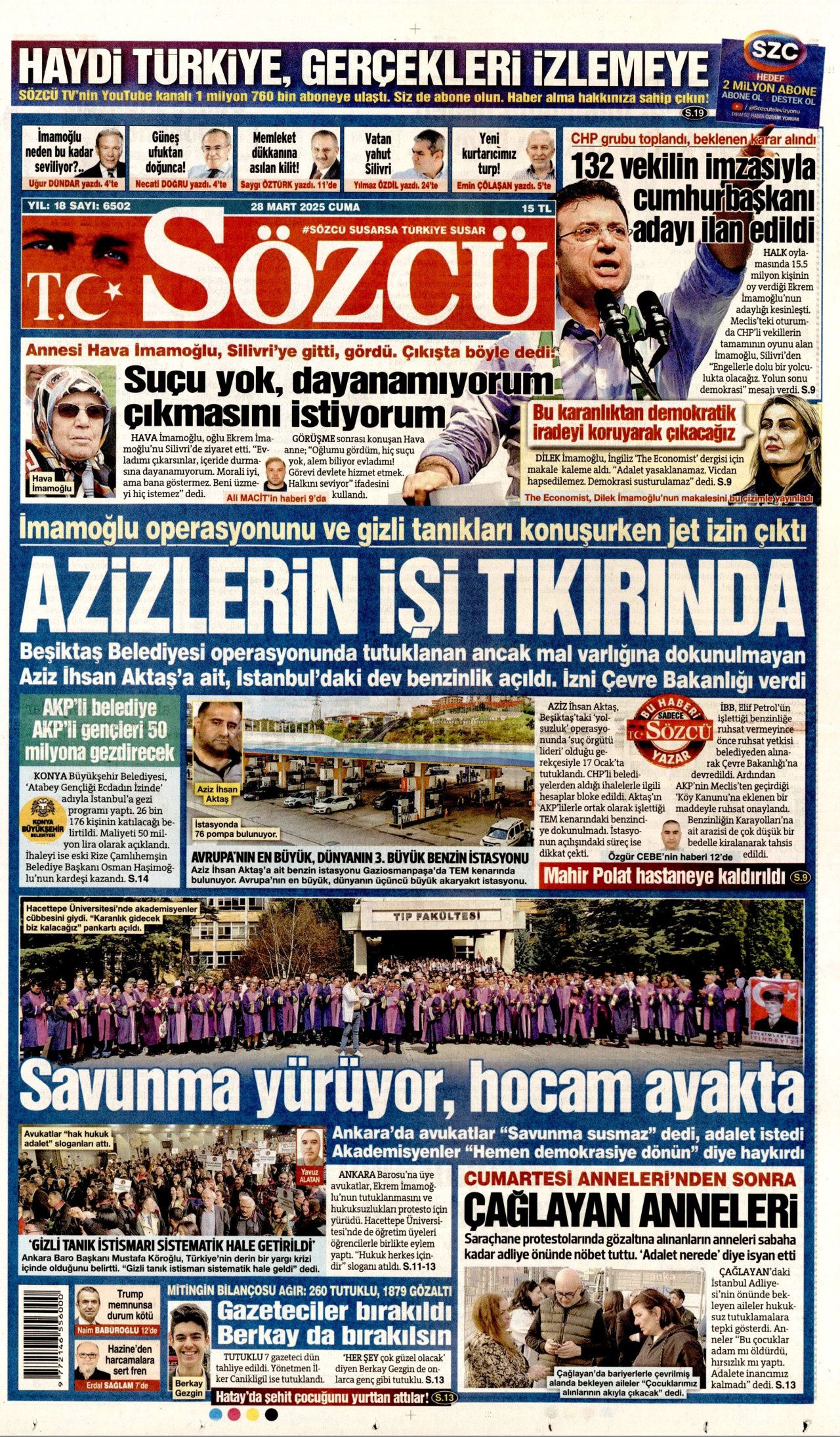 "Çatır çutur paraları indiriyorlar abi" Ferrari'sini 21 milyona satan işadamının telefon görüşmesinde şok detaylar... İşte günün gazete manşetleri... 6