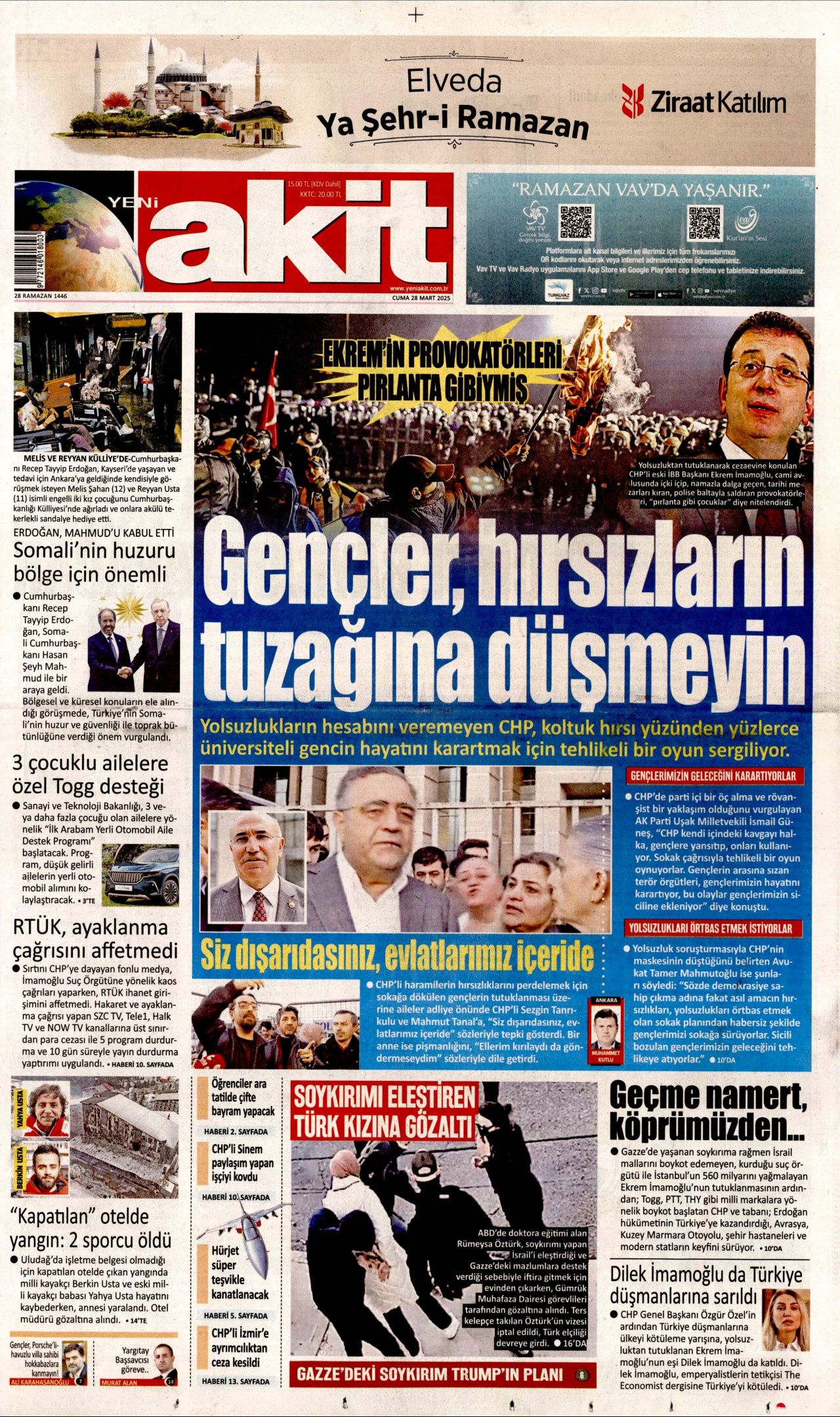 "Çatır çutur paraları indiriyorlar abi" Ferrari'sini 21 milyona satan işadamının telefon görüşmesinde şok detaylar... İşte günün gazete manşetleri... 15