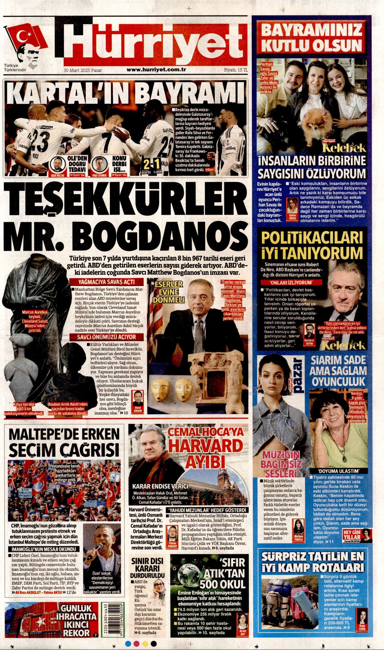 ABD, McCarthy dönemini aratmıyor! Yeni dönem cadı avı! İşte 30 Mart Pazartesi gazete manşetleri... 2