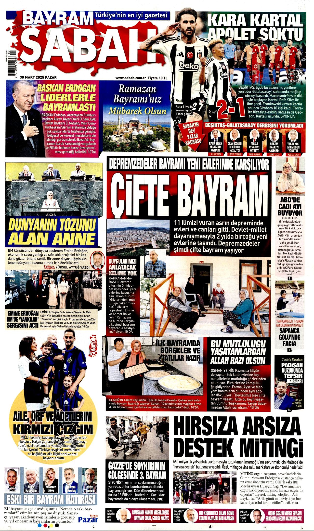 ABD, McCarthy dönemini aratmıyor! Yeni dönem cadı avı! İşte 30 Mart Pazartesi gazete manşetleri... 3