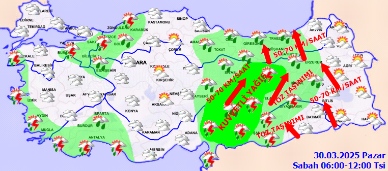 Bayramda hava nasıl olacak? Meteoroloji saat verdi! İstanbul dahil çok sayıda kente sağanak geliyor... 4