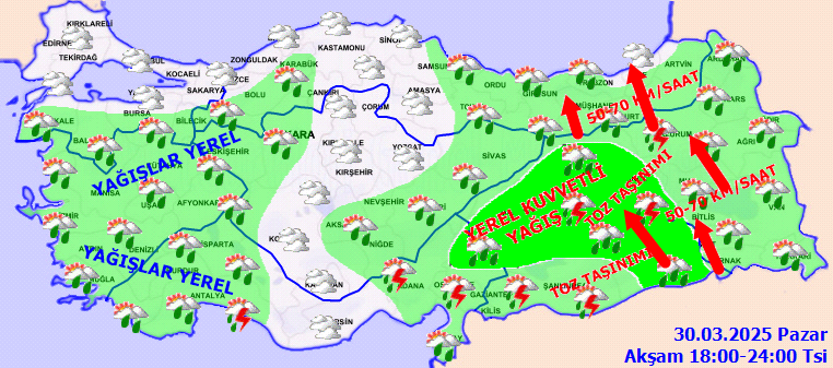 Bayramda hava nasıl olacak? Meteoroloji saat verdi! İstanbul dahil çok sayıda kente sağanak geliyor... 6
