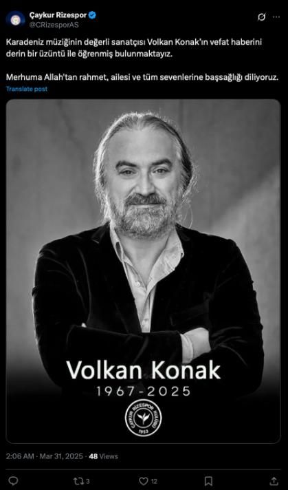 Spor kulüplerinden Volkan Konak'a veda 5