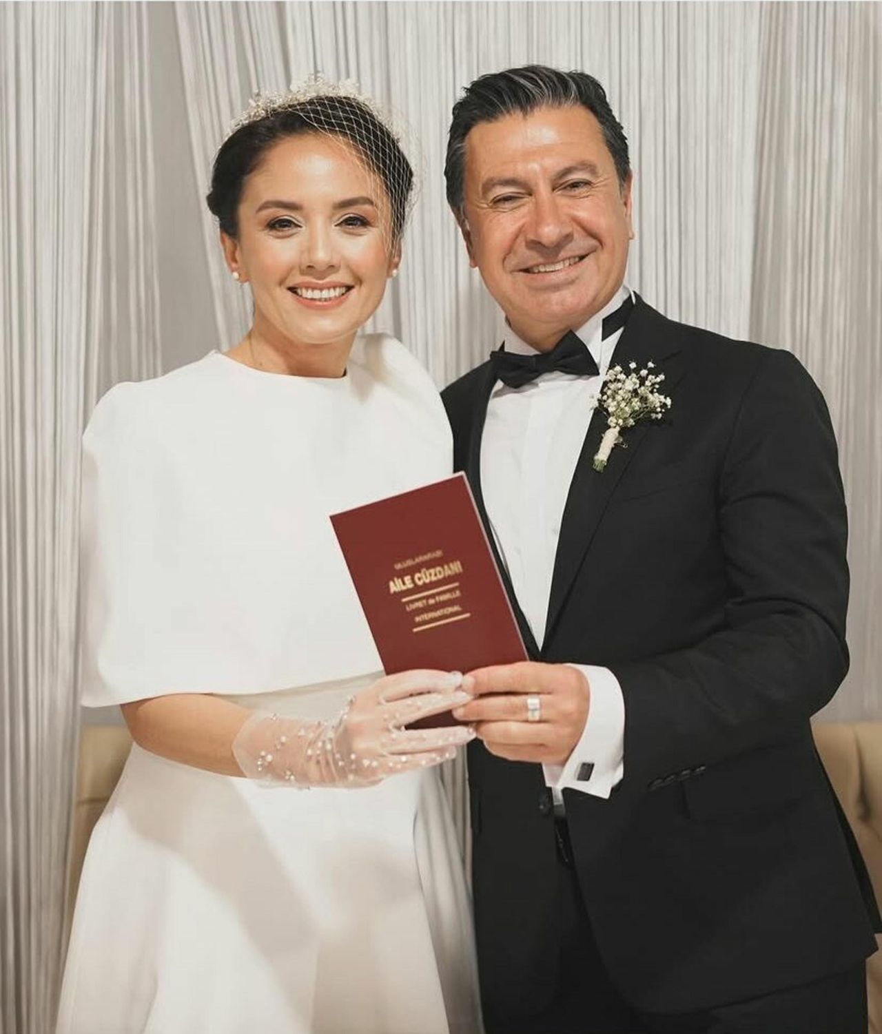 Gonca Köksal ile Ahmet Aras Konakaltı Kültür Merkezi'nde kıyılan nikahla evlendi 3
