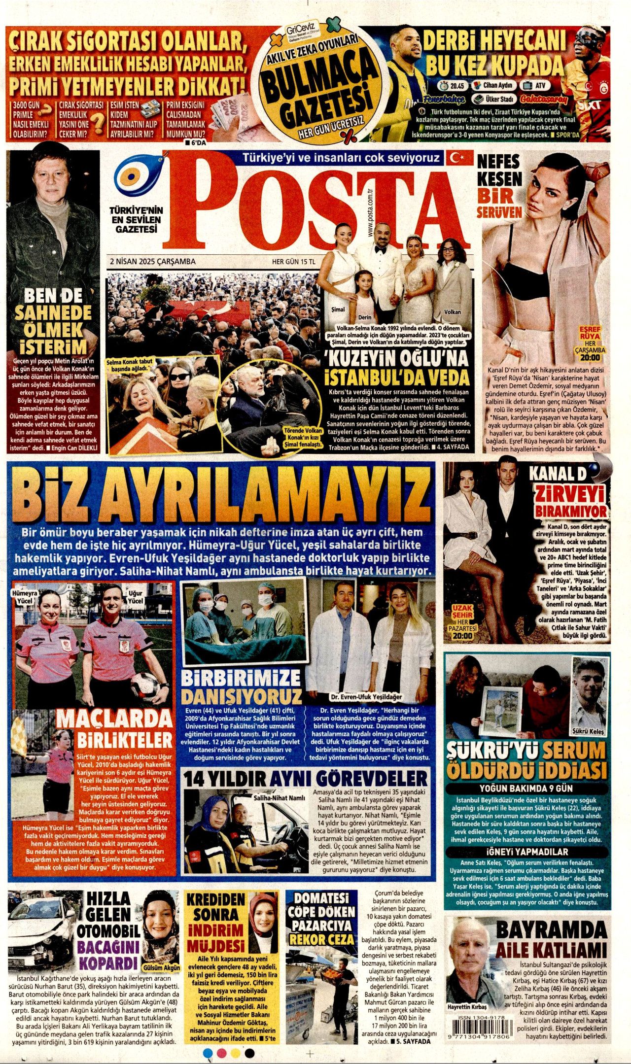Katil İsrail, 10 günde 322 çocuk katletti! İşte 2 Nisan Çarşamba gazete manşetleri... 12