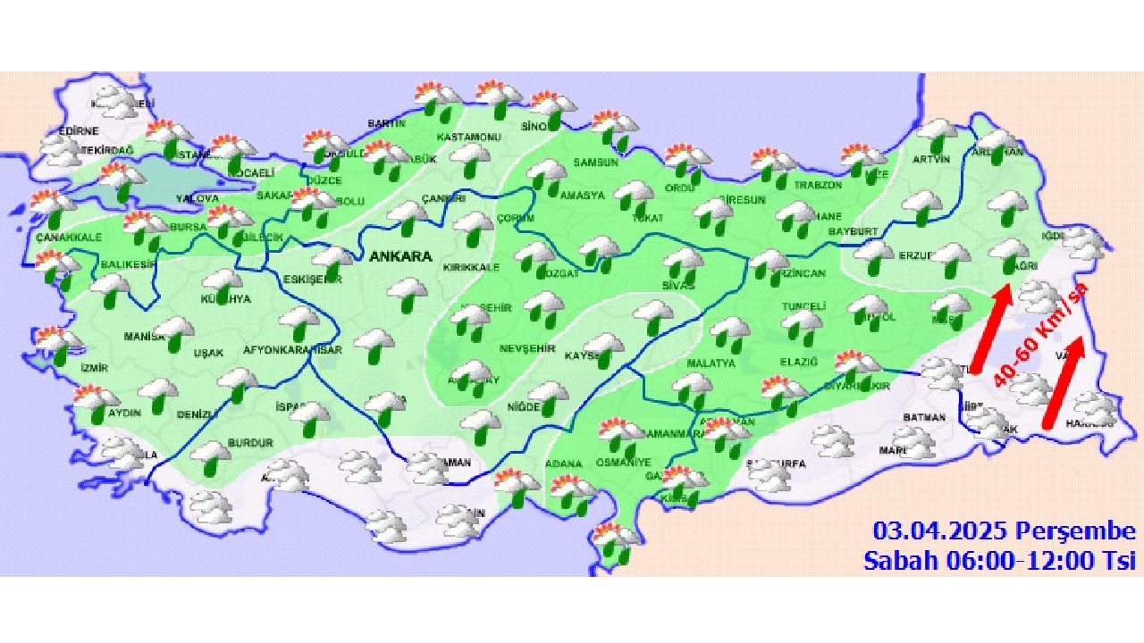 3 Nisan 2025 yurt geneli hava durumu yayınlandı! Başta Ankara, İzmir ve İstanbul'da beklenen sıcaklıklar... 3