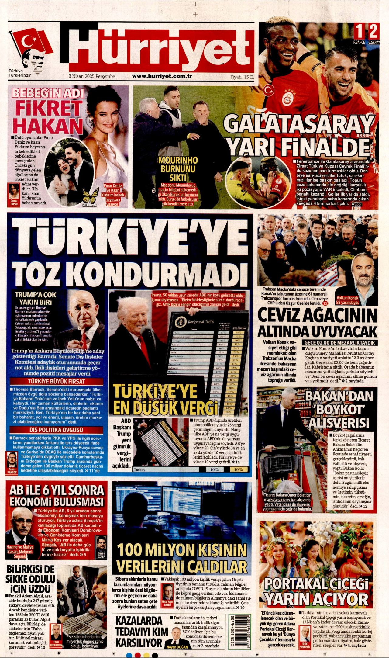Vatandaş ihanet tuzağına düşmedi! Ticaretin kalbinde adım atacak yer kalmadı... Günün gazete manşetleri! 2
