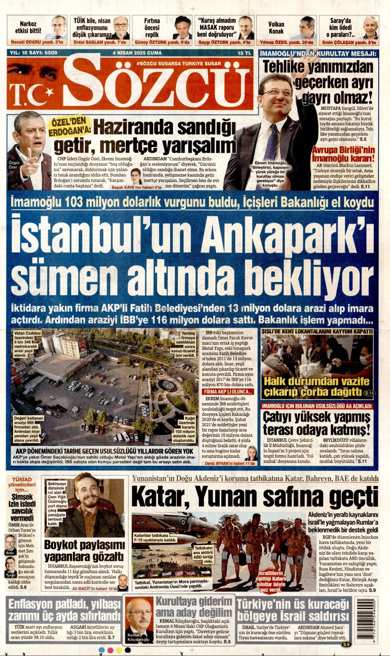 Dünya ticaret savaşları başladı! Türkiye'yi nasıl etkiler? Günün gazete manşetleri... 3