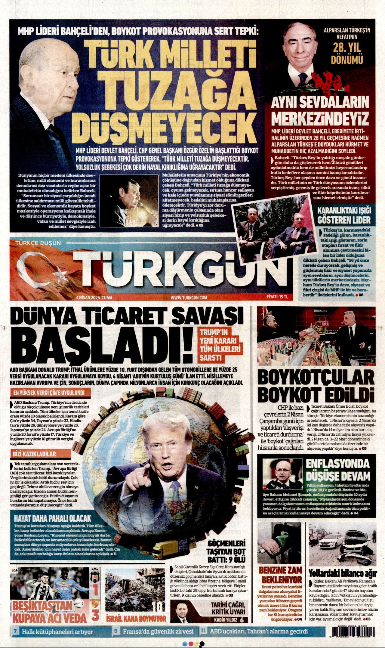 Dünya ticaret savaşları başladı! Türkiye'yi nasıl etkiler? Günün gazete manşetleri... 11