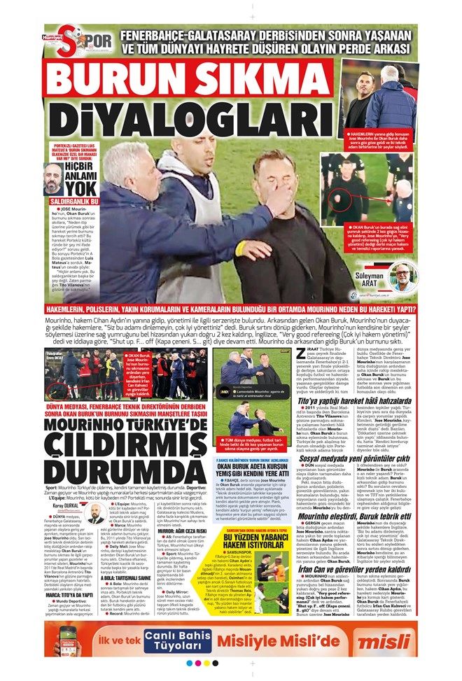 İşte günün spor manşetleri! Galatasaray'ın Fenerbahçe'yi elemesi gündemi belirledi 6