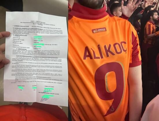 Galatasaray taraftarını ayağa kaldıran karar! Ali Koç yazılı formayı gösterdi, spor müsabakalarından men edildi 3