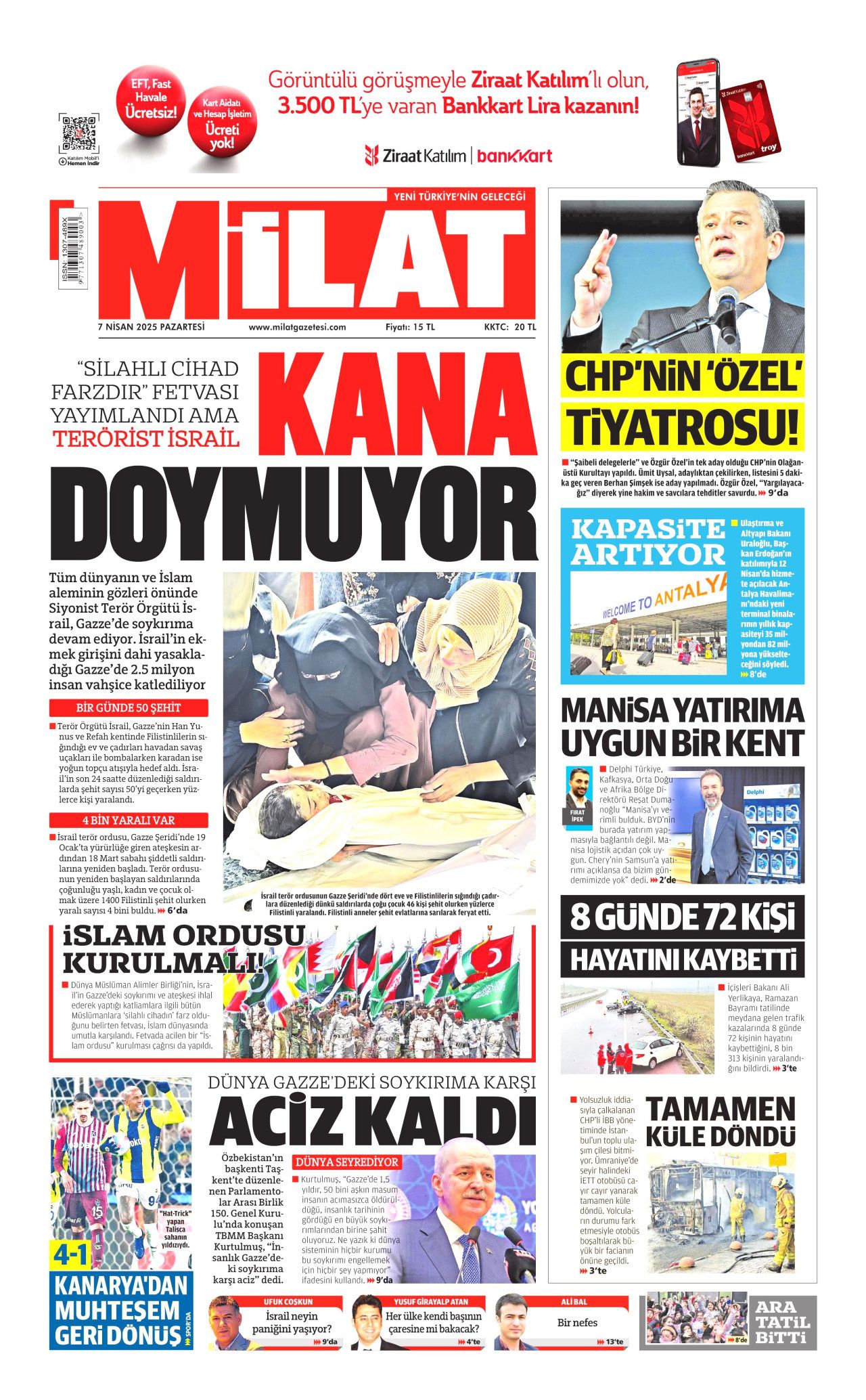 İlk deprem otomotivde! Markalar araç fiyatlarını artırmaya başladı...Bugünün gazete manşetleri 14