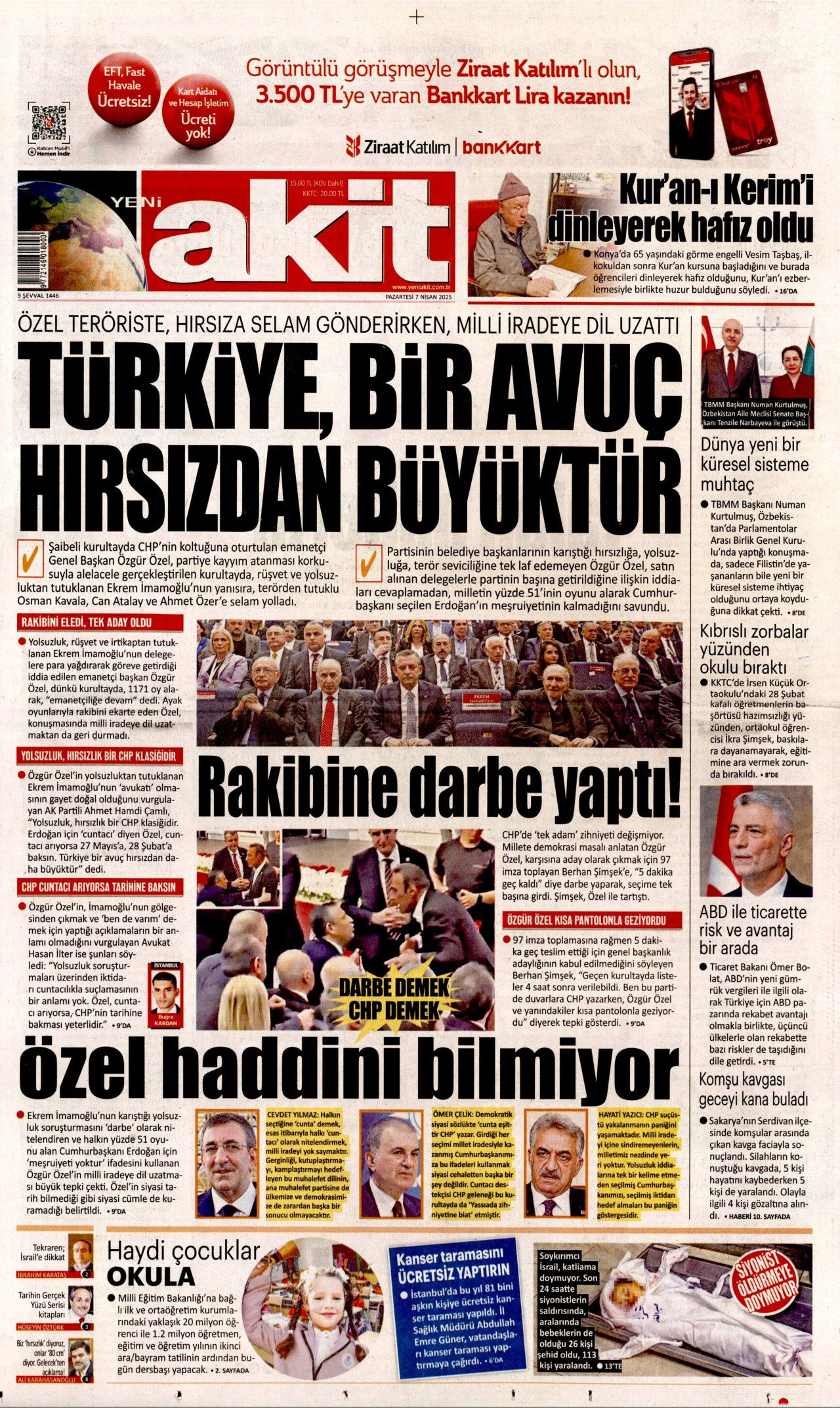 İlk deprem otomotivde! Markalar araç fiyatlarını artırmaya başladı...Bugünün gazete manşetleri 19