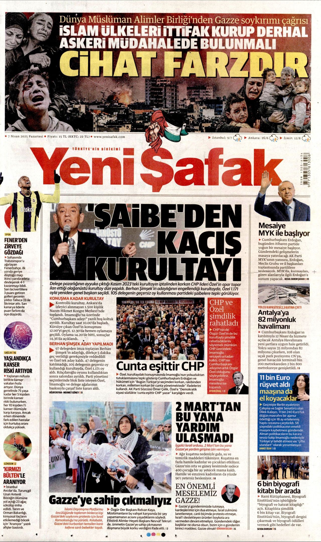 İlk deprem otomotivde! Markalar araç fiyatlarını artırmaya başladı...Bugünün gazete manşetleri 8